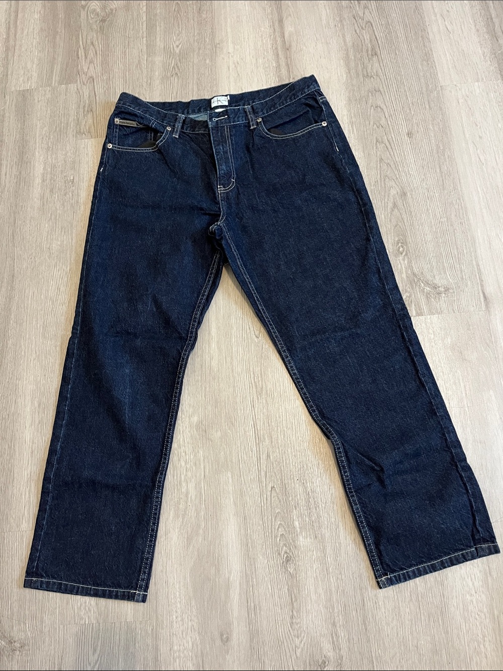 Relaxed Dark Indigo Men's Jeans